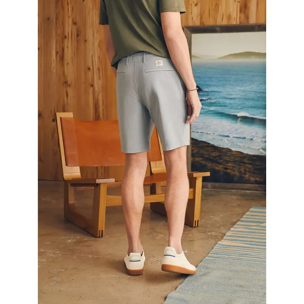Faherty Men’s All Day Shorts In Ice Gray Size 36